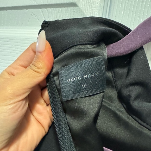 NWOT little black dress size 10 with pleated design hard to show on pic - Picture 2 of 3